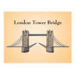 Postkarte: London-Turm-Brücke