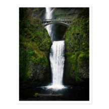 Postkarte-Multnomah Fälle, Oregon