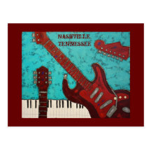 Postkarte Nashvilles, Tennessee