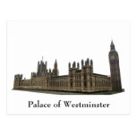 Postkarte: Palast von Westminster