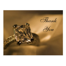Postkarte Prinzessin-Diamond Thank You Note
