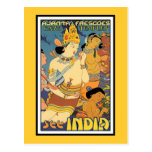 Postkarte: Sehen Sie Indien