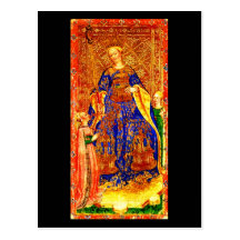 Postkarte-Vintages Weissagung-Tarot 19