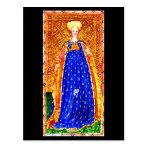 Postkarte-Vintages Weissagung-Tarot 5