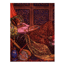 Postkarte von Indien-Kunst