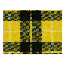 Postkarten-Barclay-Kleidermoderner Tartan-Druck