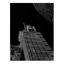 Postkarten der New- York Citynachtszenen-II