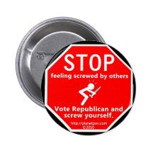 PPOV Knopf - Stoppschild Button