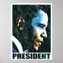 Präsident Barack Obama Vintag Plakatdrucke