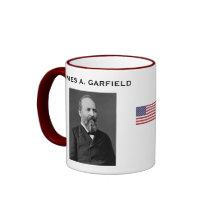 Präsident Garfield Mug/Presdident Garfield Hrnek Kaffeehaferl