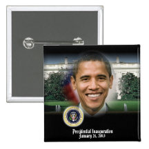 PRÄSIDENT OBAMA Einweihung 2013 Button