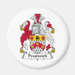 Prestwich Familienwappen Kühlschrankmagnet