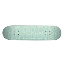 Pretty pale aqua skateboard
