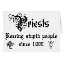 Priester Grußkarten