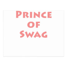 Prinz von Swag! Postkarte