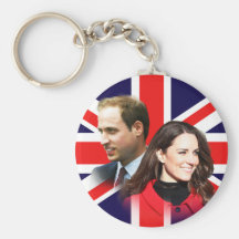 Prinz William u. Kate Keychain Schlüsselbänder
