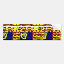 Prinzessin Alexandra, Königreich-Flagge Autoaufkleber