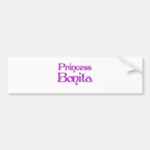 Prinzessin Bonita Auto Sticker