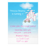 Prinzessin Castle Invitation Personalisierte Ankündigung