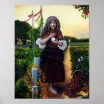 Prinzessin der Münzen Plakatdruck