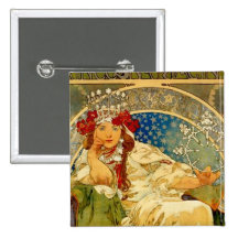 Prinzessin Hyacinth durch Mucha Buttons