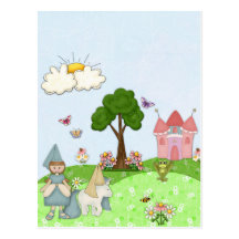 Prinzessin Postkarte