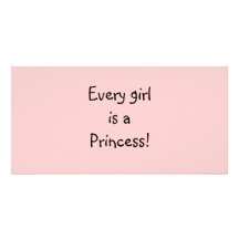 Prinzessin Power! Personalisierte Photo Karte