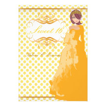 Prinzessin/Tupfen des Bonbons 16/ Individuelle Ankündigung