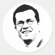 Pro Guttenberg Runder Aufkleber