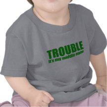 Problem - es ist mein zweiter Vorname (Grün) T-shirt