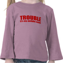Problem - es ist mein zweiter Vorname (rot) Shirt
