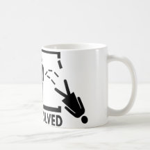 Problem gelöst - Frau Kaffee Tassen