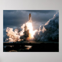 Produkteinführung der Raumfähre Atlantis (STS-74) Plakatdrucke
