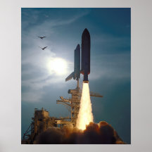 Produkteinführung der Raumfähre-Entdeckung (STS-64 Poster