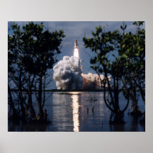 Produkteinführung der Raumfähre Kolumbien (STS-80) Plakat
