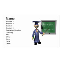 Professor Visitenkartenvorlagen
