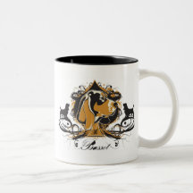 Projekt Hund Basset Hound Tee Haferl