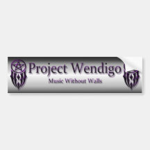 Projekt wendigo Autoaufkleber