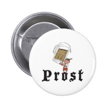 Prost Deutsch-Trinken Anstecknadelbuttons