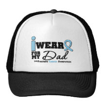 Prostatakrebs trage ich hellblaues für meinen Vati Baseball Cap