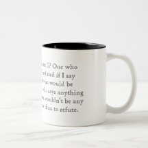 Protagoras Becher Kaffee Tasse