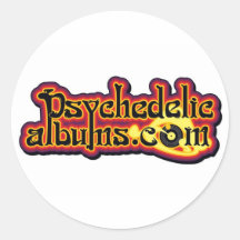 psychedelicalbums.com-Aufkleber