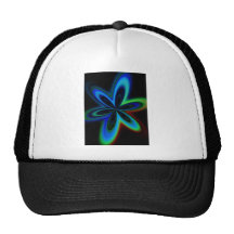Psychedelische Blume Baseball Kappe