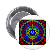 psychedelische Kunst Buttons