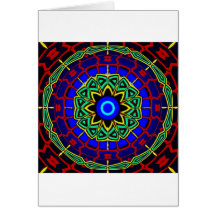 psychedelische Kunst Grußkarten