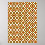 Psychedelische Quadrate Plakatdrucke