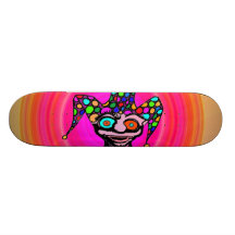Psychedelischer Spaßvogel #2 Personalisiertes Skatedeck