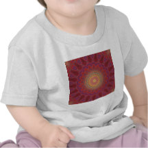 Psychedelisches Radialmuster: Tshirt