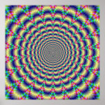 Psychedelisches Schlag-Plakat