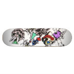 psychische Zwillinge Personalisiertes Skatedeck